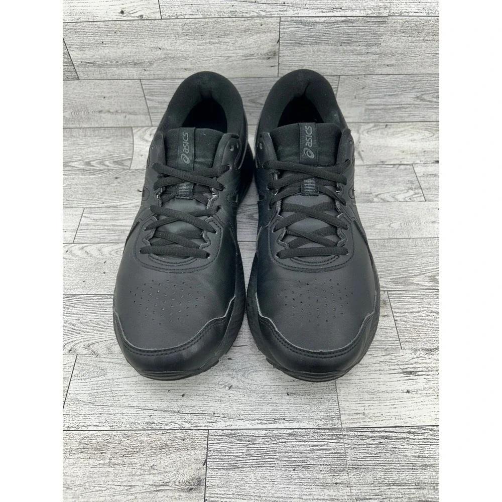 Asics Gel-Contend 7 Women Walking Shoes Black Leather 1132A057 Size‎ 9.5